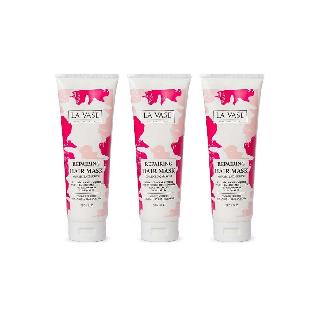 3'Lü Keratin Saç Maskesi