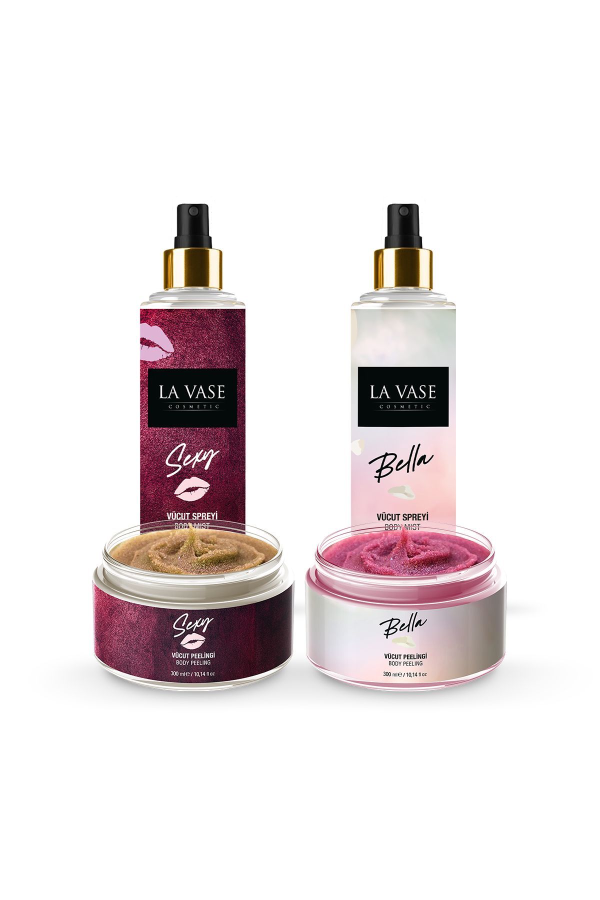 La Vesa 2 Peeling & 2 Vücut Spreyi SETİ
