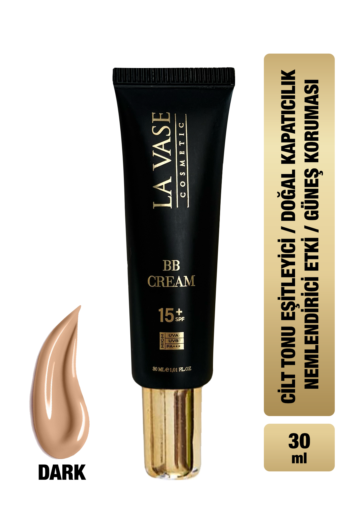 La Vesa BB Cream-SPF 15 korumalı-Dark