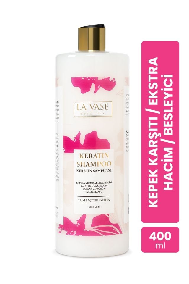 La Vase Keratin Saç Şampuan
