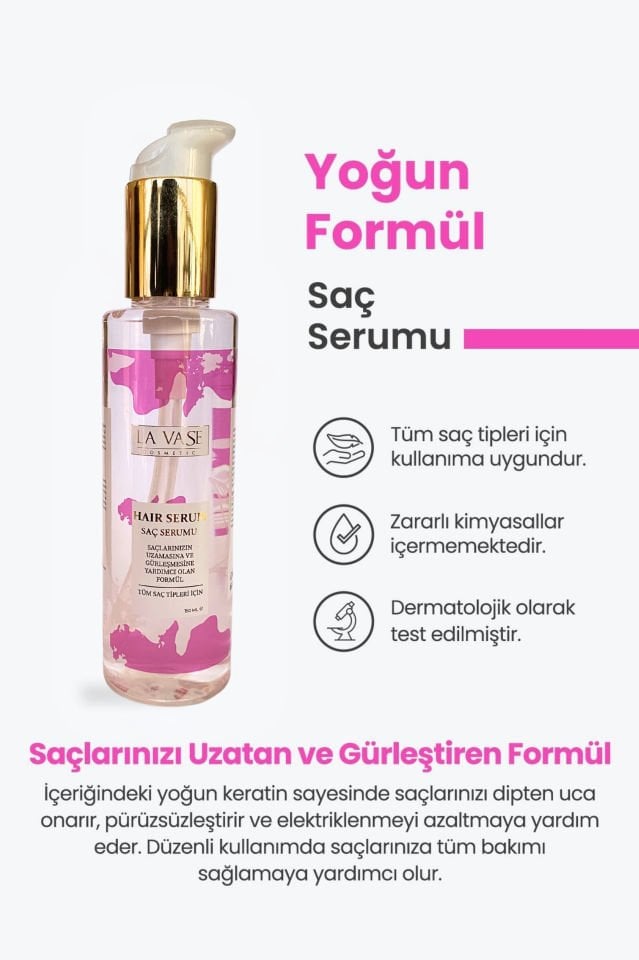 La Vase Keratin Saç Serum
