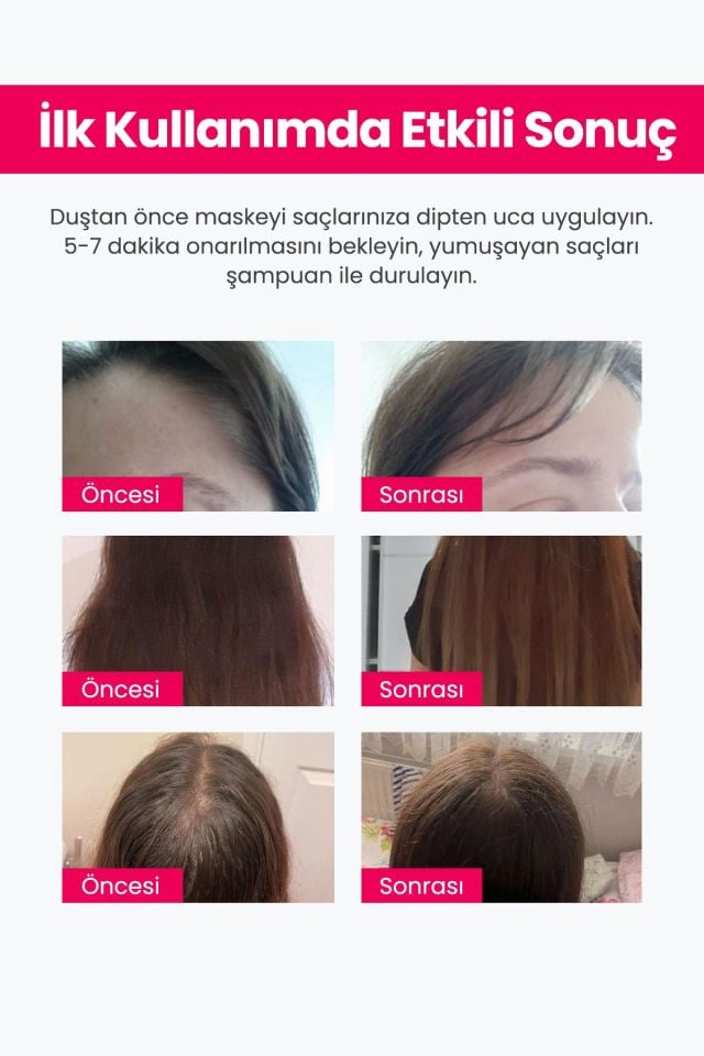 La Vase Keratin Saç Maskesi