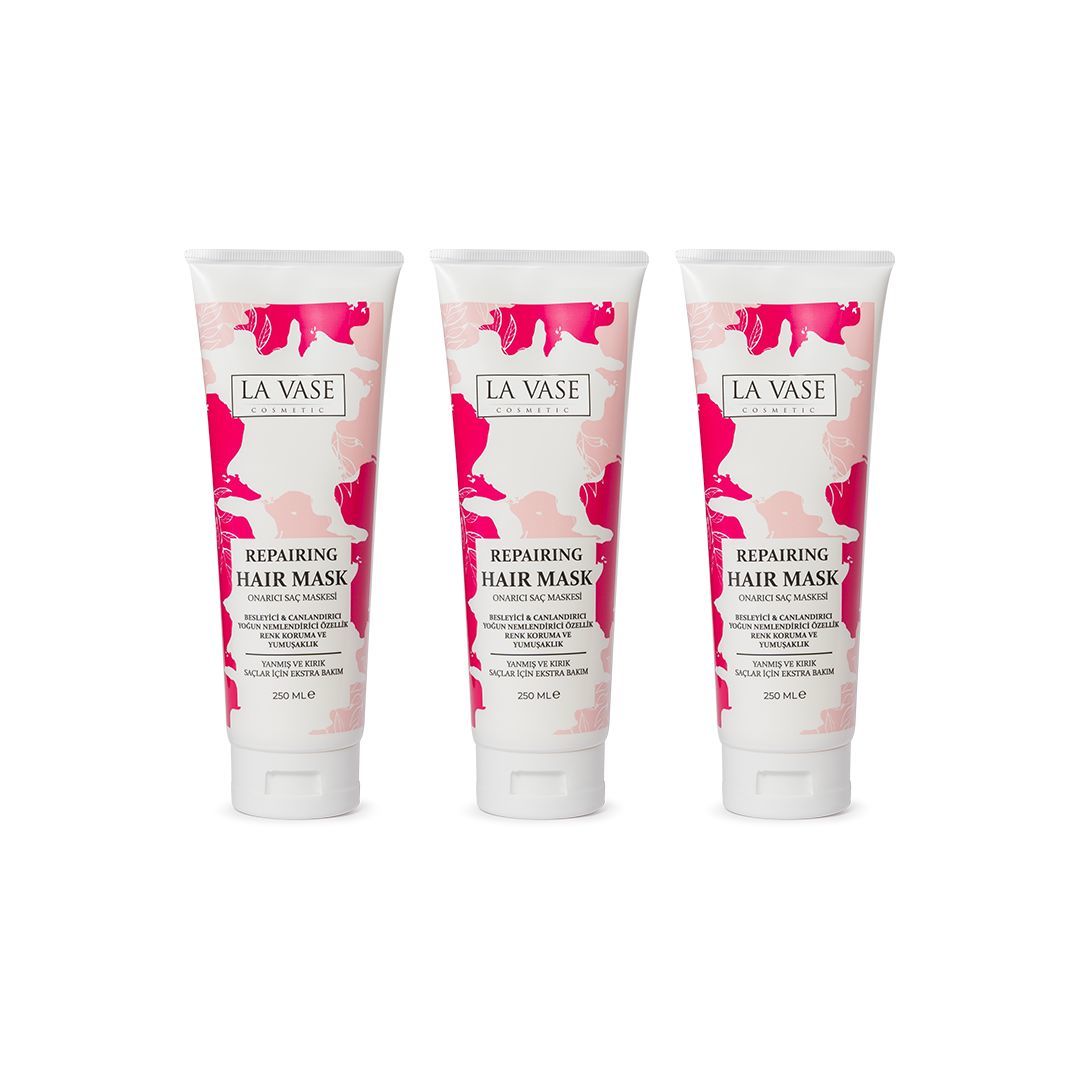 3'Lü Keratin Saç Maskesi