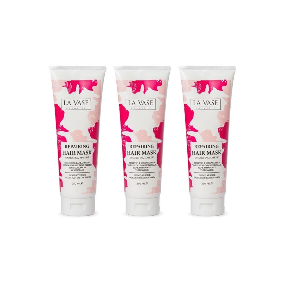 3'Lü Keratin Saç Maskesi