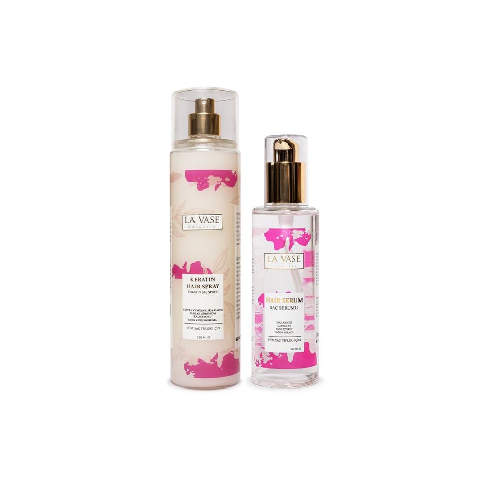 La Vase Keratin Sprey + Serum