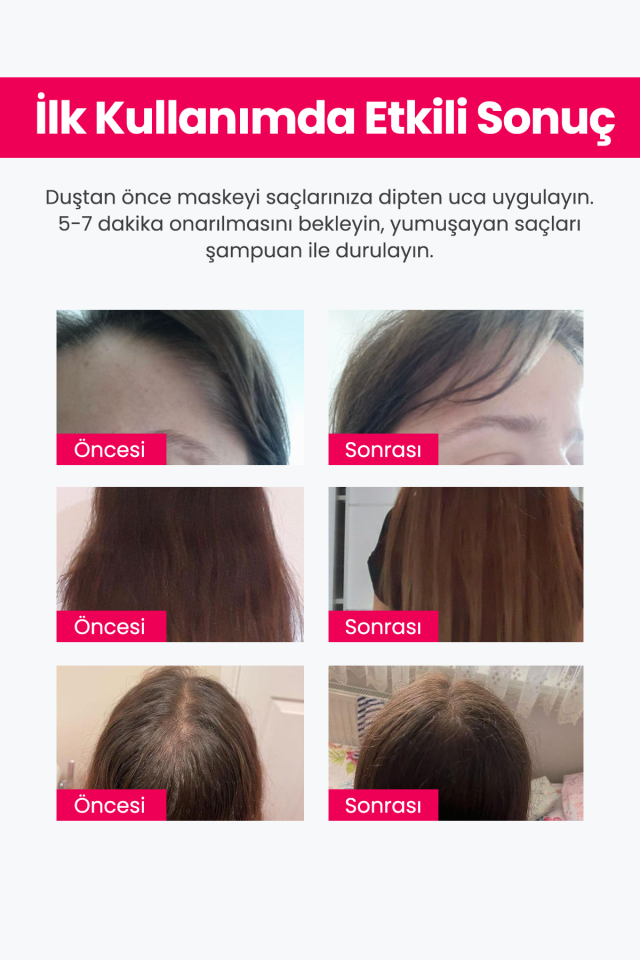 La Vase Keratin Şampuan + Saç Maskesi