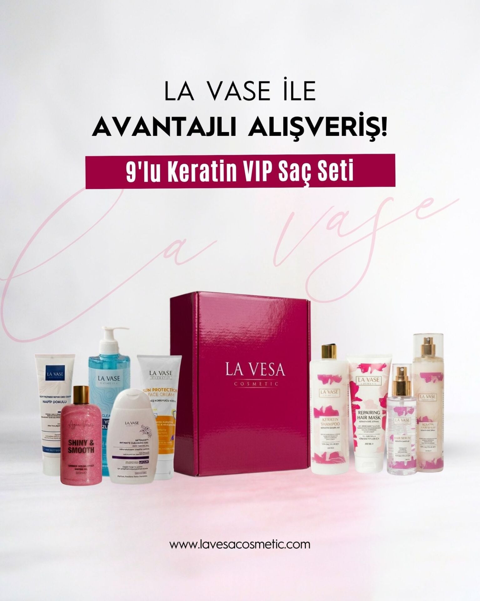 La Vase Keratin Vip Set