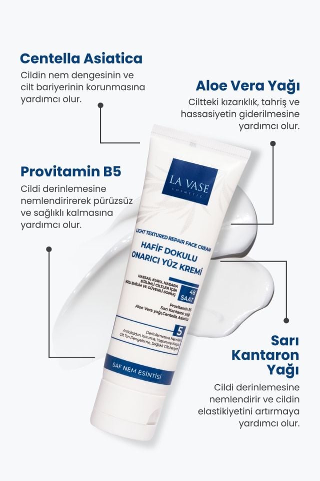 Yüz Yıkama Jeli + Onarıcı Nemlendirici Krem