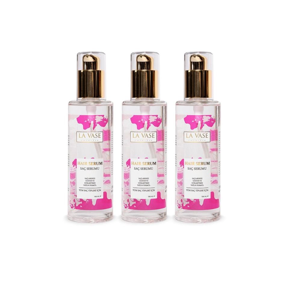 La Vase 3’lü Keratin Serum