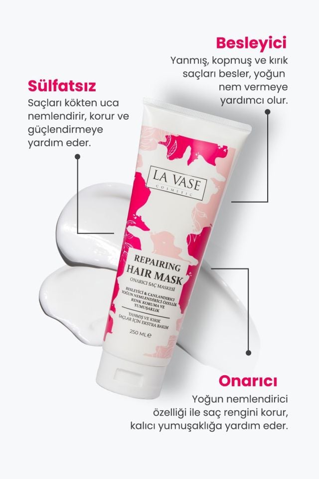 La Vase Keratin 3’lü Şampuan + 3’lü Maske