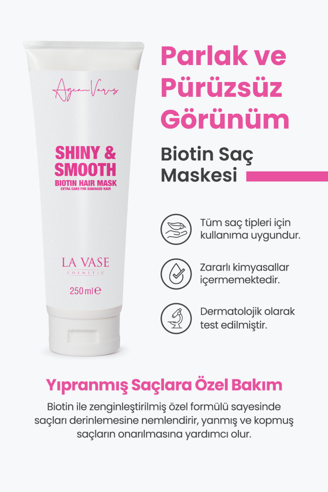 Biotin 4’lü Saç Seti + Kutulu Gönderim + Duş Jeli Hediyeli