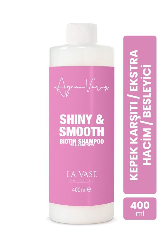 La Vase 3'lü Biotin Şampuan