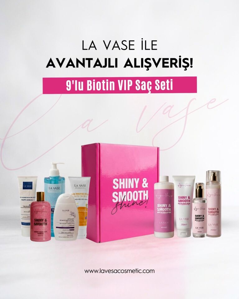 La Vase Biotin  Vip Set+ Duş Jeli Hediyeli
