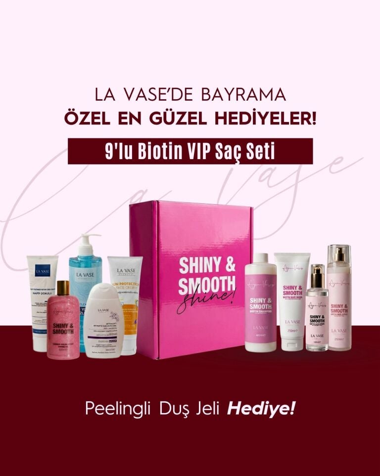 La Vase Biotin  Vip Set+ Duş Jeli Hediyeli