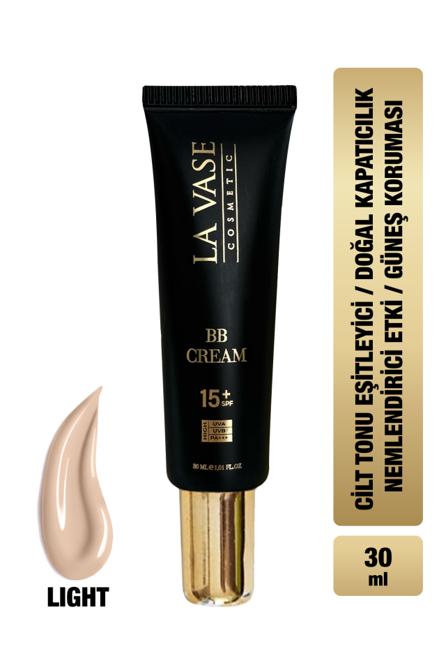 La Vase BB Cream-SPF 15 Korumalı-Light