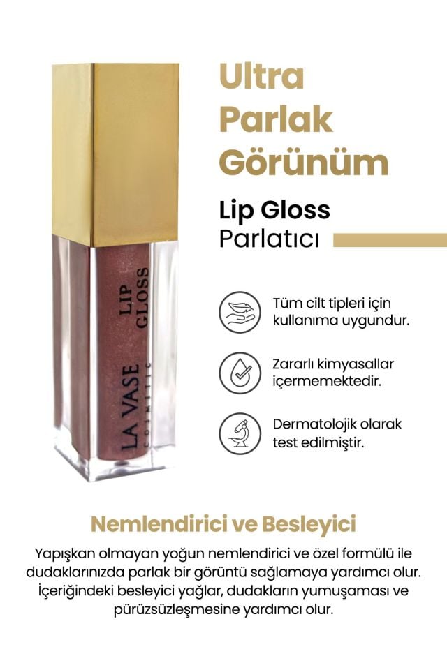 La Vesa Lip Gloss-Latina