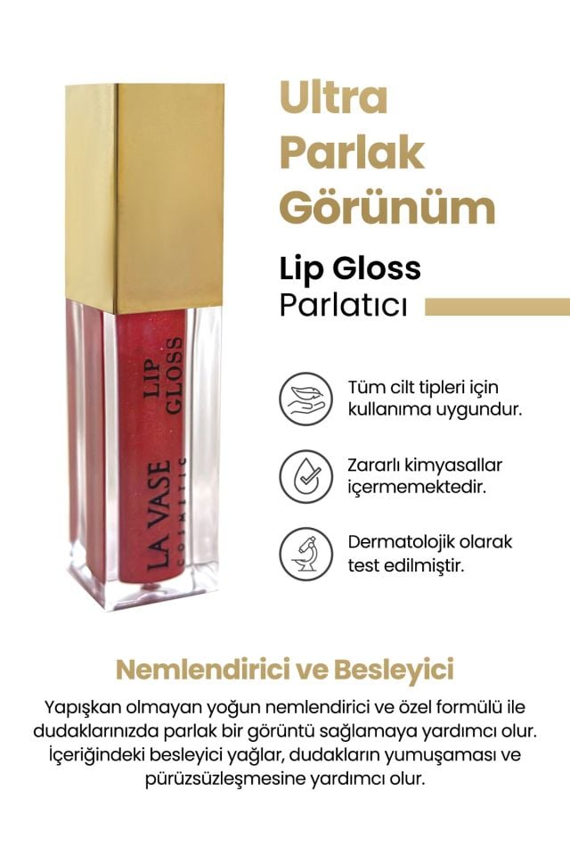 La Vesa 4'lü Lip Gloss Set
