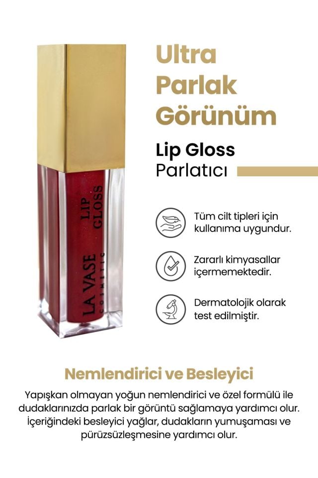 La Vesa 4'lü Lip Gloss Set