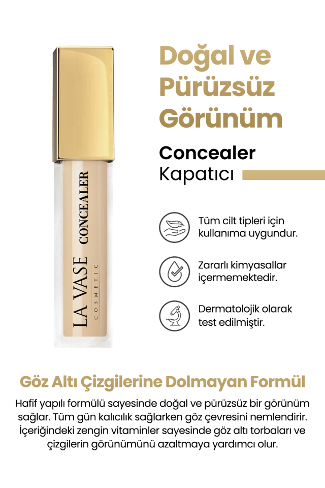 La Vesa Medium BB Cream+Maskara+Concealer+4'lü Lip Gloss Set+9'lu Eyeshadow+4'lü Blusher Palet