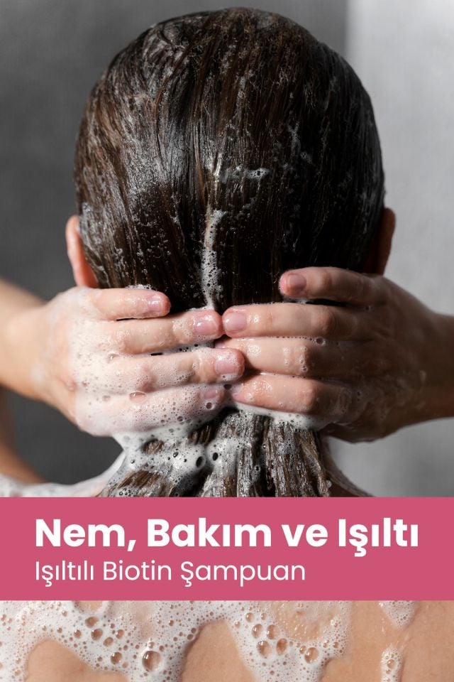La Vase Limited Edition Biotin Şampuan & Shimmer Duş Jeli & Shimmer Vücut Losyonu