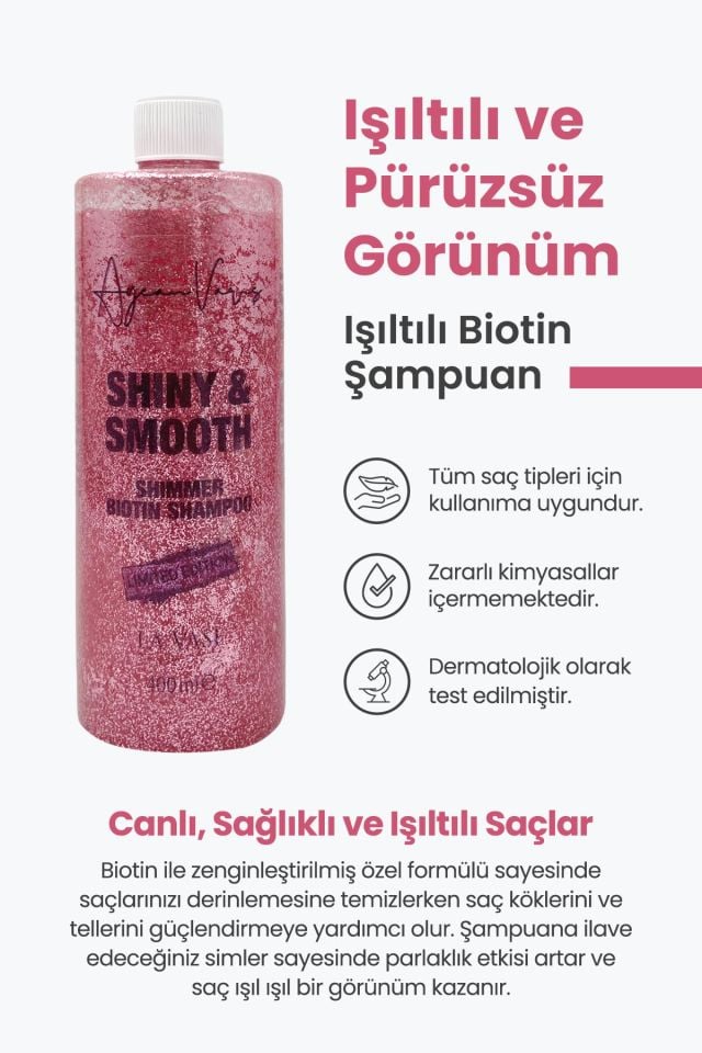 La Vase  Limited Edition Shimmer Biotin Şampuan